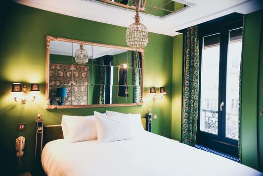 Chambre Hôtel Le soleil du matin
